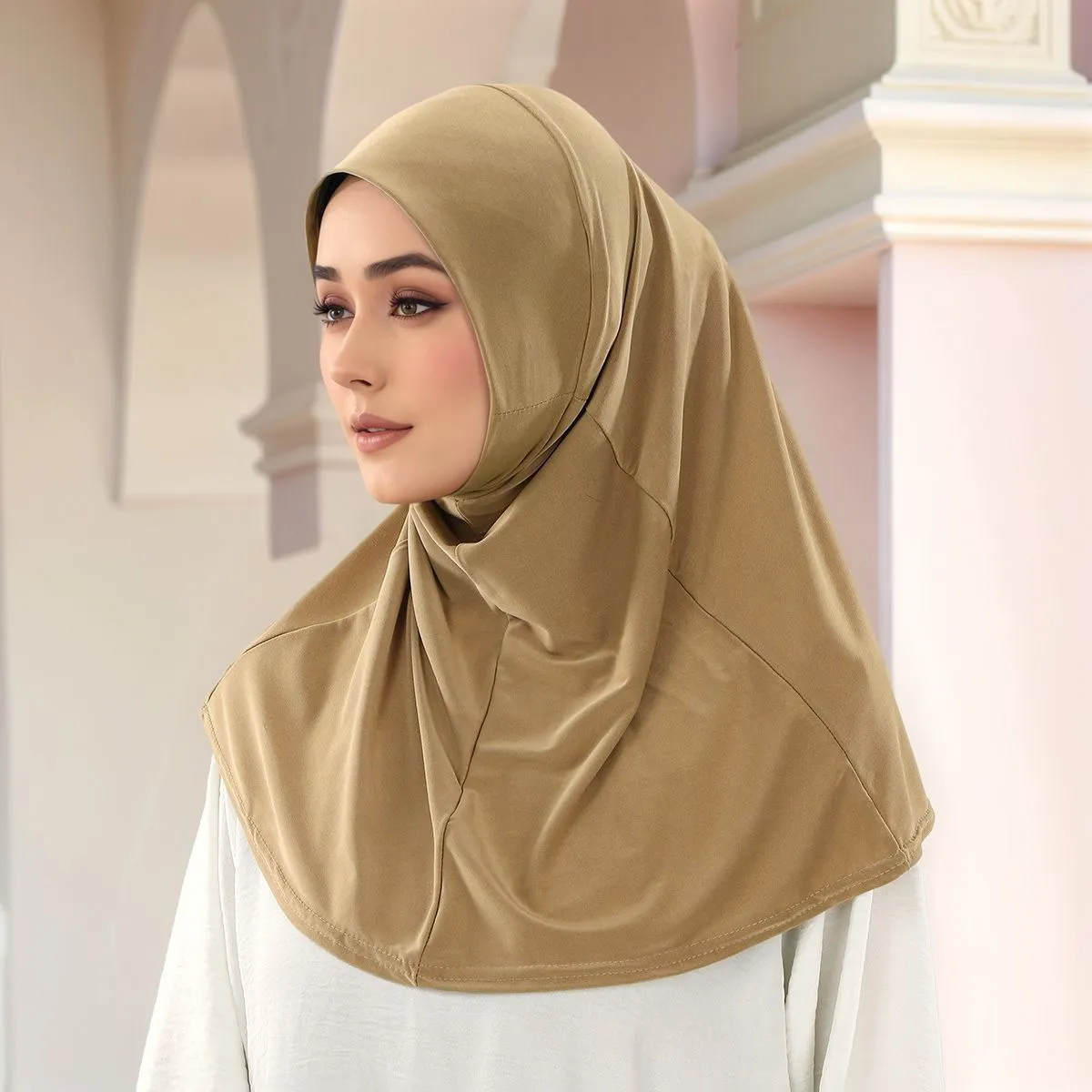 High waist pleated chiffon ret